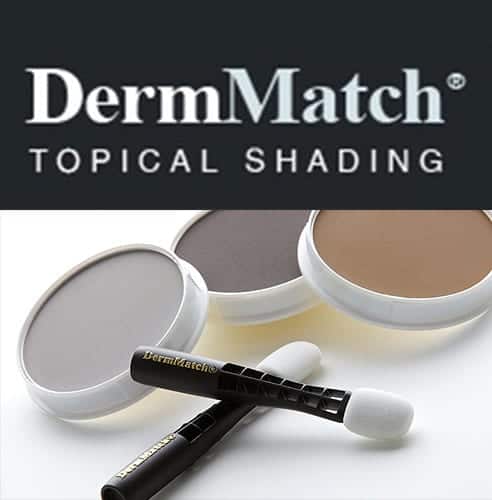 Dermmatch hair loss concealer seldom looks natural