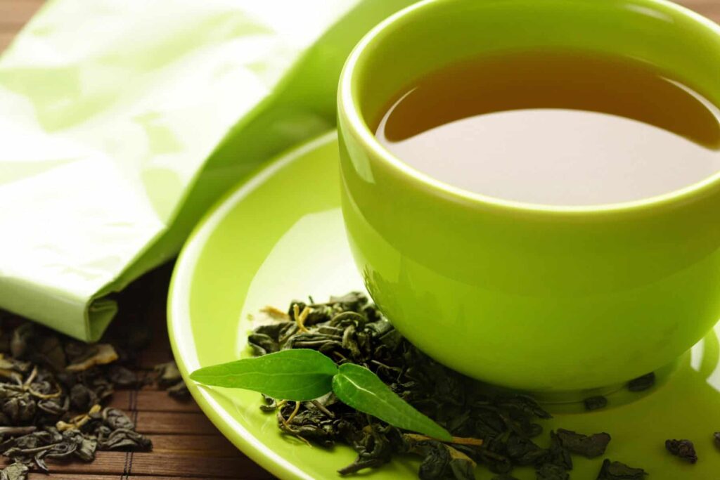Green tea is a traditional Asian hairline treatment is some countries