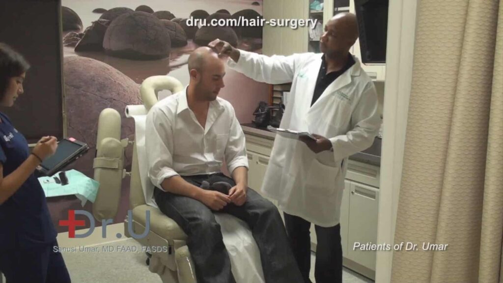 Choosing a hair transplant doctor - patient consultations