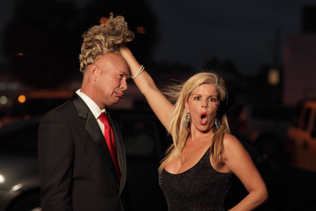Fake hairpieces for men can be difficult to keep a secret for prolonged periods of time.