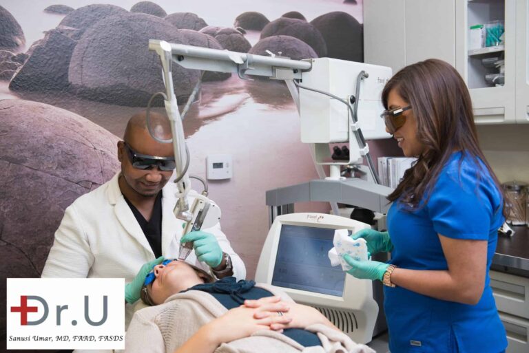 When treated by an experienced cosmetic dermatologist, a Fraxel skin laser treatment can reduce wrinkles and target brown spots and pigmentation.