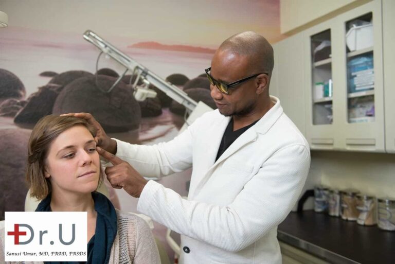 When considering the use of injectables and fillers for facial contouring, it is important to have an in-person consultation with an experienced cosmetic dermatologist.