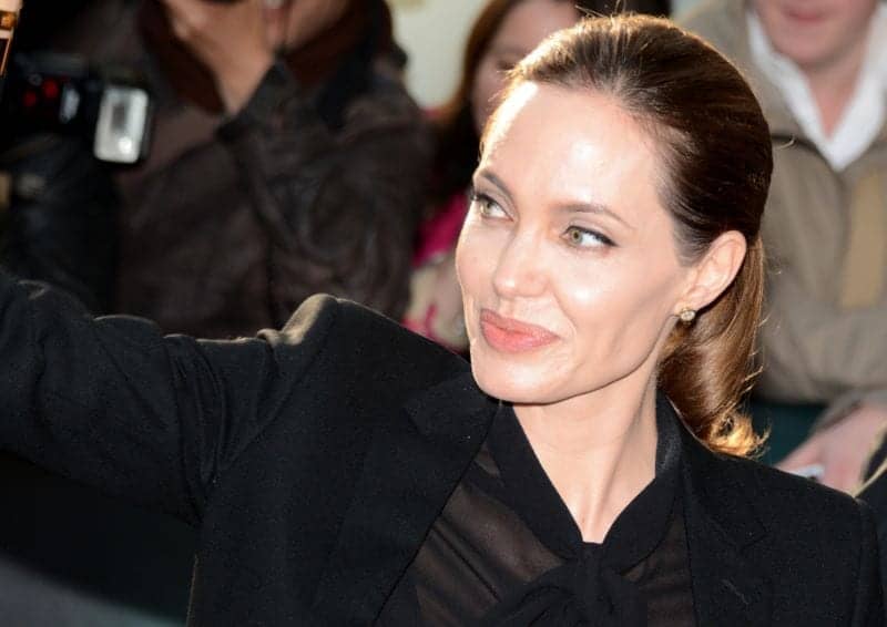 Angelina Jolie may have undergone a chin augmentation for a longer jawline.