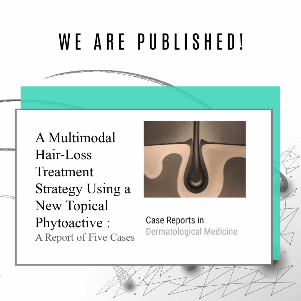 GASHEE Publication - Case Studies in Dermatological Medicine ( Multi-Modal Hair Loss Treatment Using A New Topical Phytoactive 