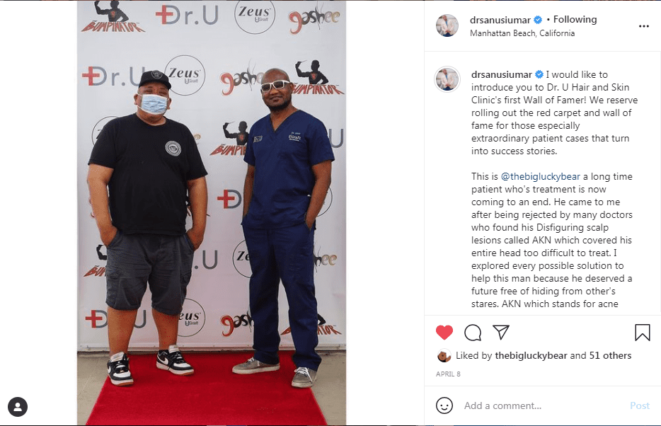 Dr.U is proud to have Robert Peeters on his Wall of Fame red carpet