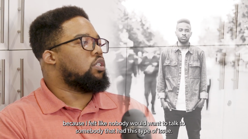 Adrian projected his own negative feelings onto other people, despite the support he had from his loved ones.
