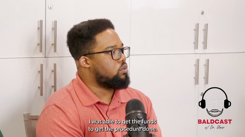 Adrian shares with pride how he was able to afford his surgery by making sacrifices and working diligently. 