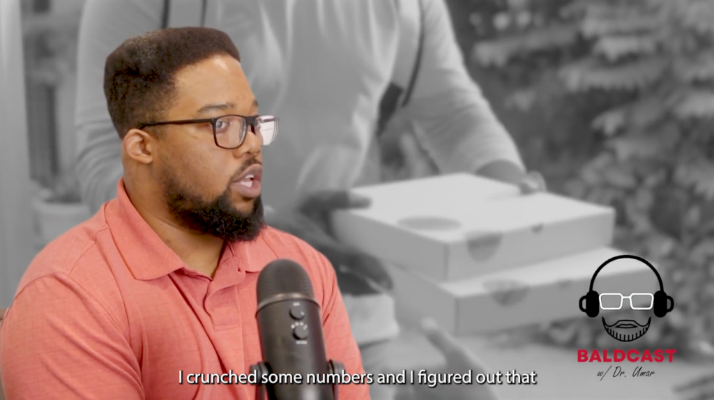 Adrian worked overtime delivering pizzas to be able to afford his life-changing surgery with Dr. Sanusi Umar.