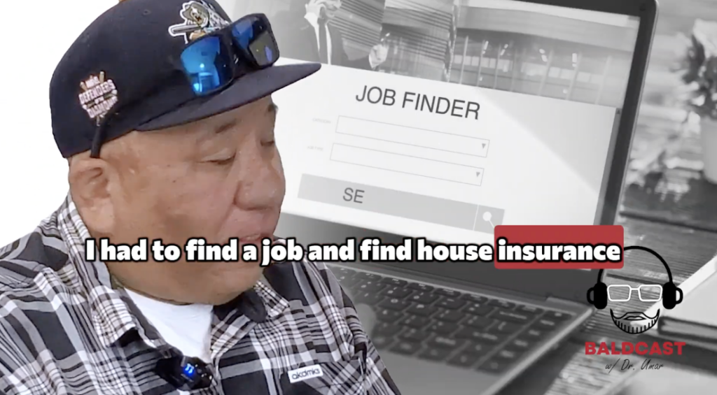 Job interviews are one of the things that brings anxiety to Robert. This is one of the main reasons why he chose a career of being a truck driver.