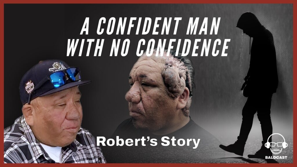 a confident man with no confidence