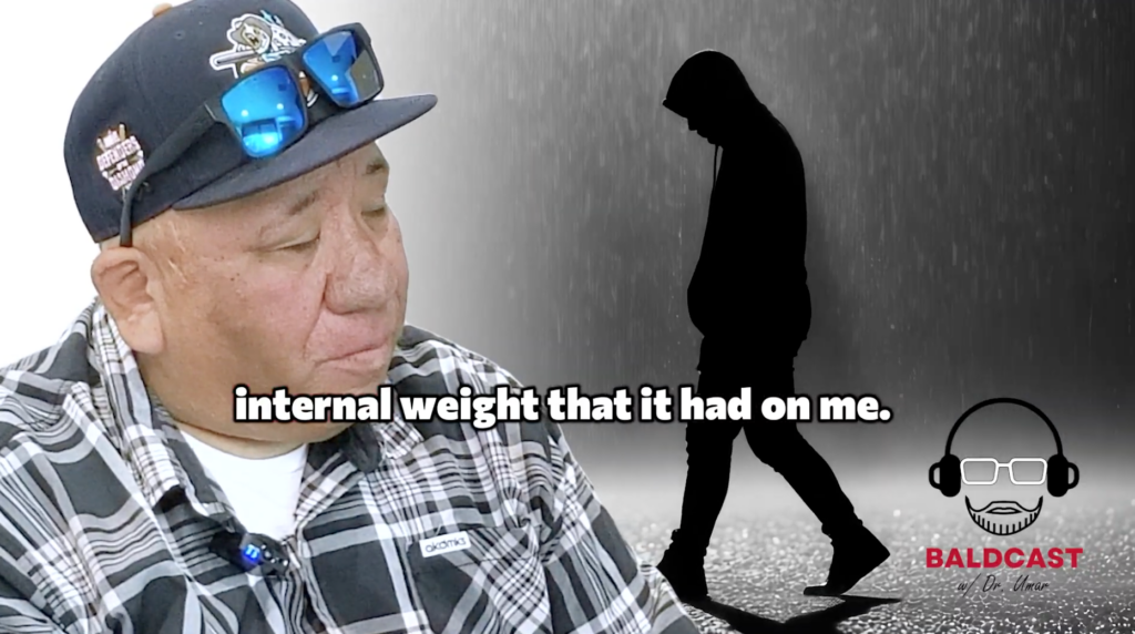 Robert explains the emotional toll that his condition has brought him, and he felt hopeless as if he would never heal before he met Dr. U, the Bumpinator.